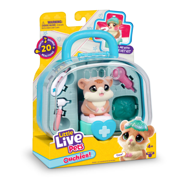 Little Live Pets ouchies vet kit coco