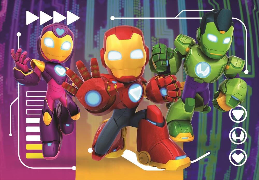 Puslespil CLEMENTONI Marvel Iron Man 60 brikker