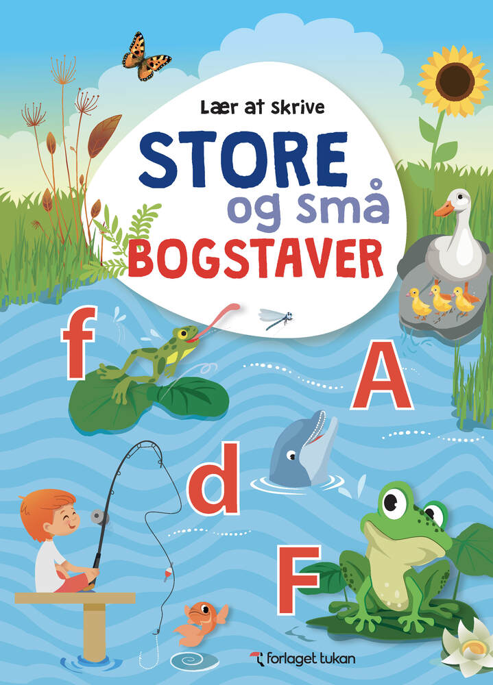 Lær at skrive store og små bogstaver