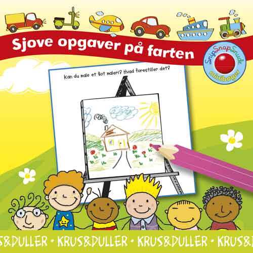 Snip Snap Snude Aktivitetsbog: Kruseduller, KOLLI (pakke med 12 stk.)