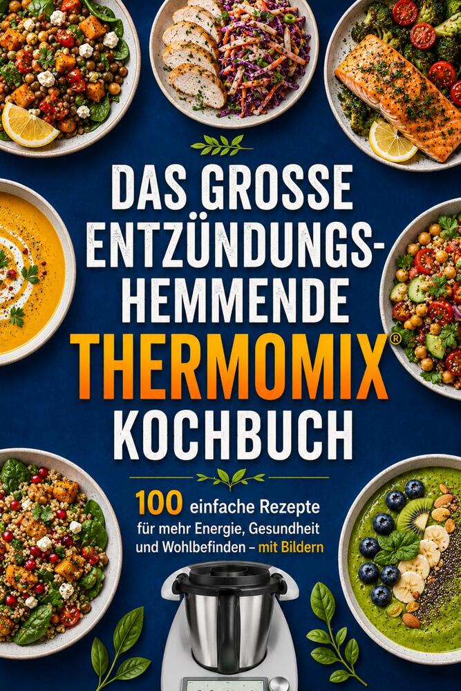THE BIG ANTI-INFLAMMATORY THERMOMIX® COOKBOOK 100 Simple Recipes for More Energy, Health and Well-Being – with Pictures