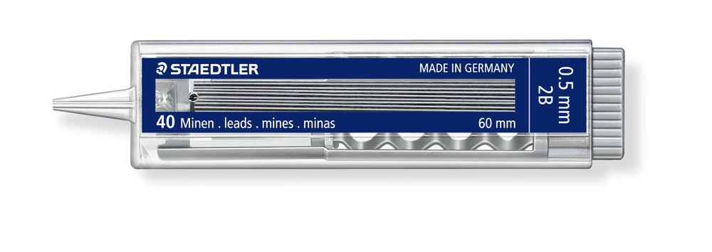 Finminer Staedtler 0,5 mm 2b /40 stk