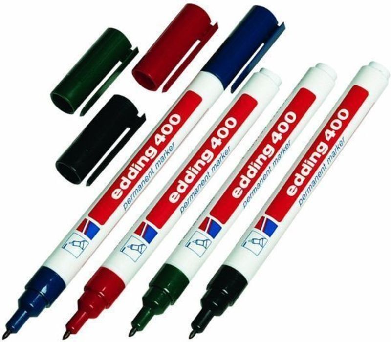 Marker edding 400p 1,0mm sort