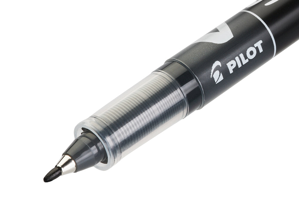 FINELINER PILOT V Sign Pen Sort 0,6 mm fiberspids
