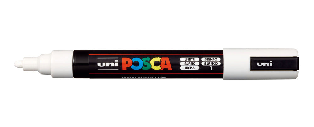 Paintmarker Uni POSCA pc-5m hvid