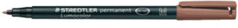 Oh marker lumocolor 317-7 m 1,0mm brun