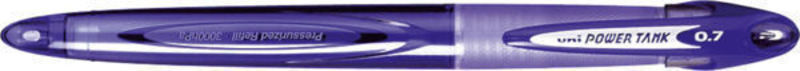 Kuglepen uni power tank 0.7 sn227 blå