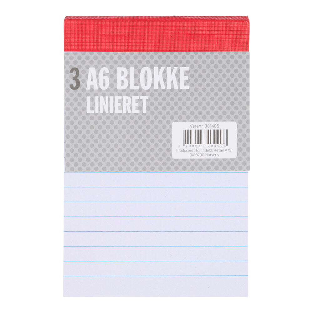 Blok telefonblok Relief a6 lin.