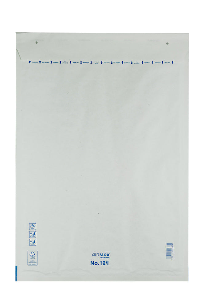 Boblekonvolut propac w9 hvid 320 x 455 mm 75 gram