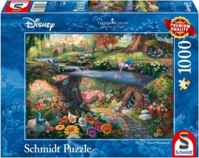 Puslespil Alice in wonderland 1000 brikker
