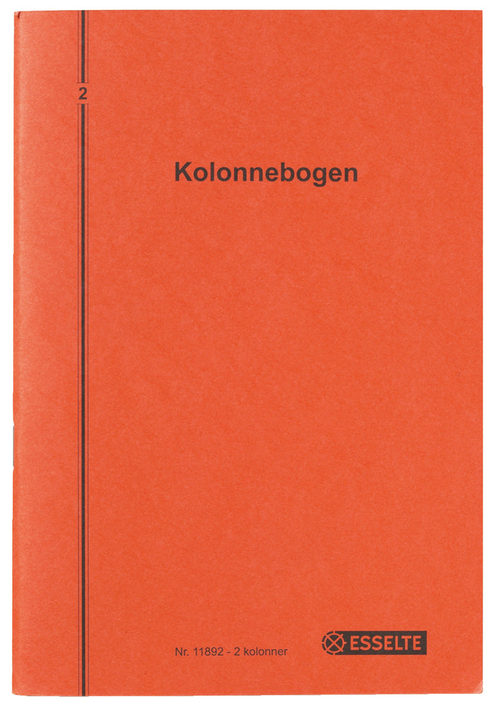 Kolonnebog 210x145mm dob.konto