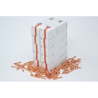 Lotteri kinesisk med bogstav orange