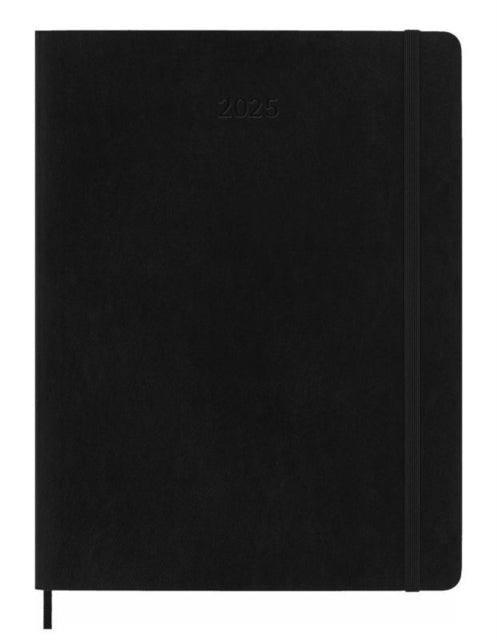 Moleskine 2025 12-Month Weekly Xl Softcover Notebook Black