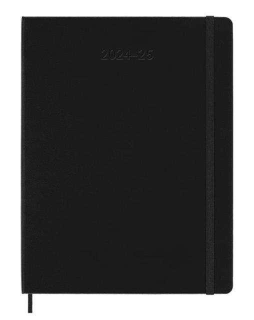 Moleskine 2025 18-Month Weekly Xl Hardcover Notebook Black