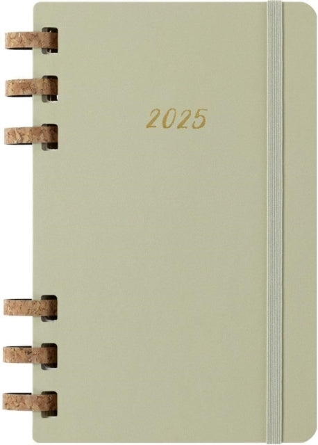 Moleskine 2025 12-Month Large Hardcover Spiral Planner Kiwi