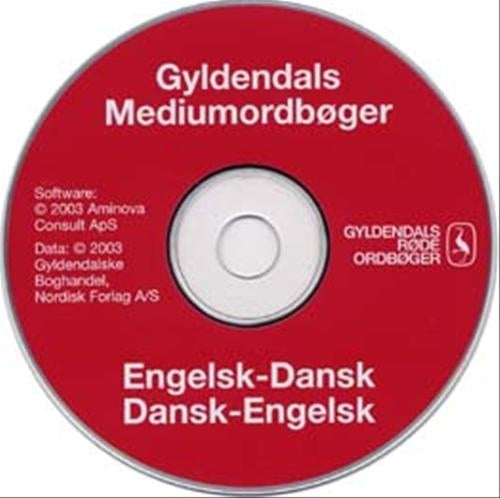 Cd-rom. eng/da-dansk/eng. medium gb