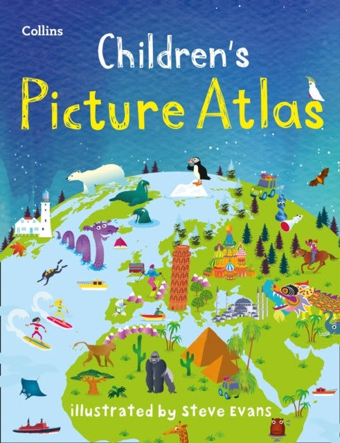 Collins Children’S Picture Atlas Ideal Way For Kids To Learn More About The World