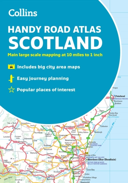 Collins Handy Road Atlas Scotland A5 Paperback