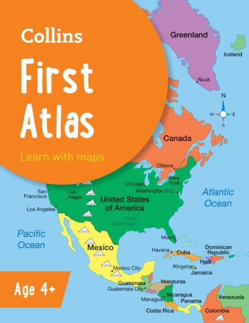 Collins First Atlas Ideal For Learning At School and At Home