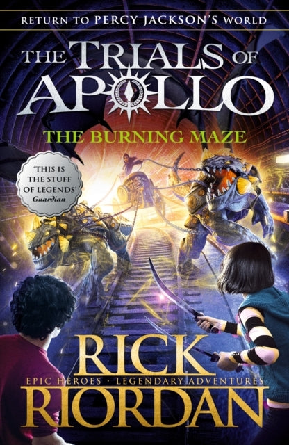 The Burning Maze the Trials of Apollo Book 3