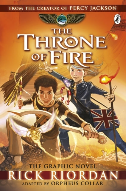 The Throne of Fire: the Graphic Novel the Kane Chronicles Bo