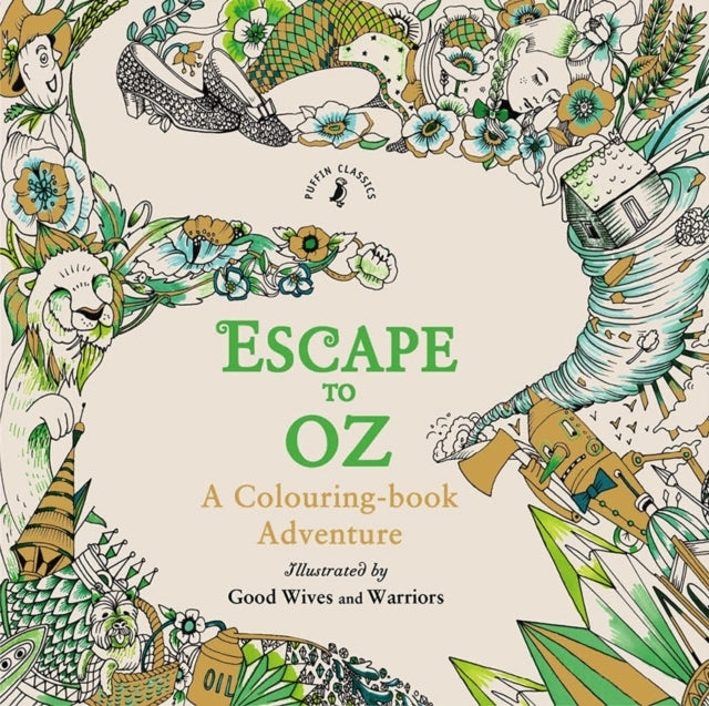 Escape to Oz: a Colouring Book Adventure