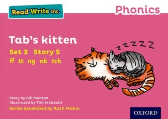 Read Write Inc. Phonics: Tab'S Kitten Pink Set 3 Storybook 5
