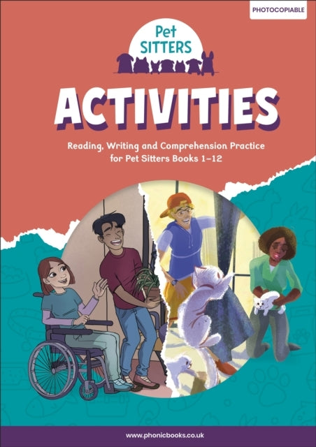 Phonic Books Pet Sitters Activities Adjacent Consonants And