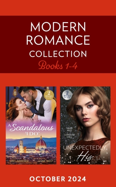 Modern Romance October 2024 Books 1-4 His Wedding Day Reveng