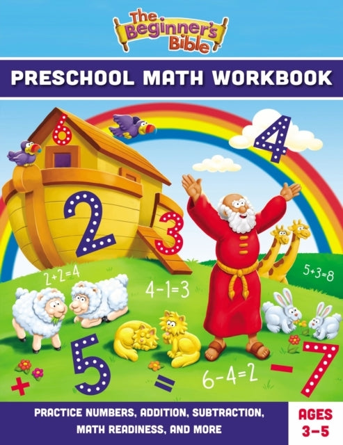 The Beginner's Bible Preschool Math Workbook Practice Number