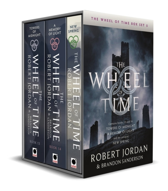 Wheel of Time Box Set 5: Books 13, 14 & prequel (Towers of Midnight, A Memory of Light, New Spring)
