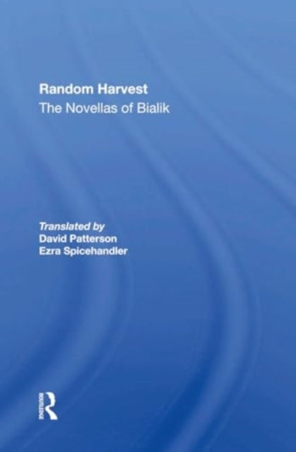 Random Harvest The Novellas Of Bialik