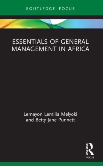 Essentials Of General Management In Africa