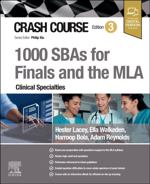 Crash Course 1000 Sbas For Finals And The Mla - Clinical Spe