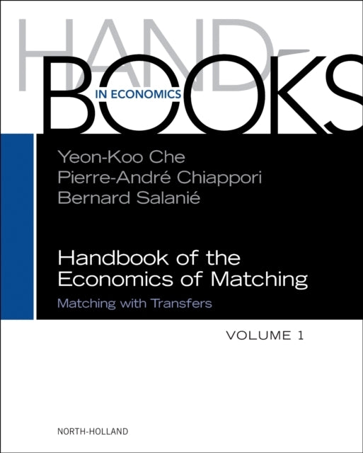 Handbook Of The Economics Of Matching
