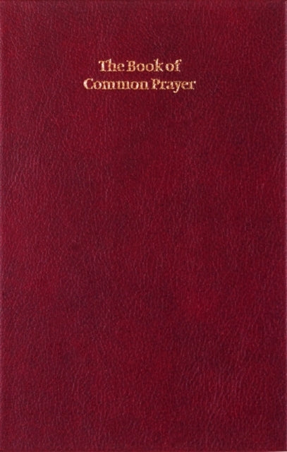 Book Of Common Prayer, Enlarged Edition, Burgundy, Cp420 701