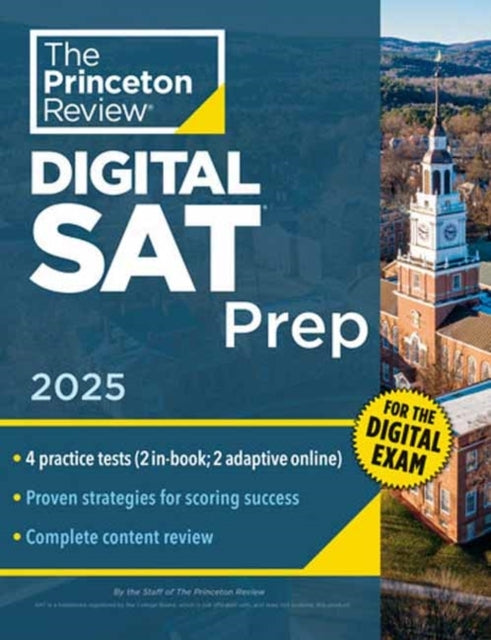 Princeton Review Digital Sat Prep, 2025 Full-length Practi