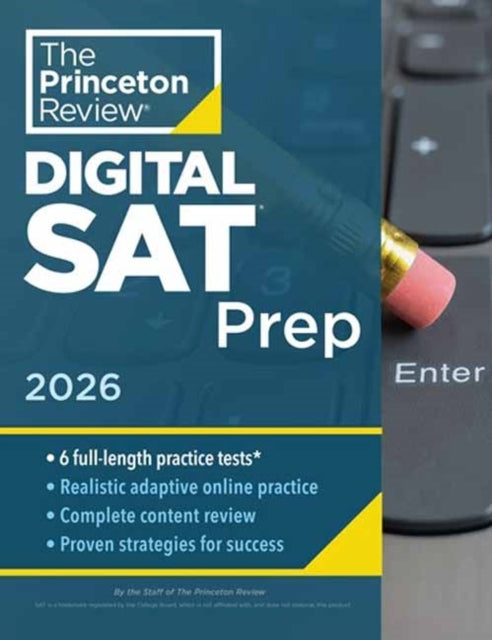 Princeton Review Digital Sat Prep, 2026 4 Full-Length Practi
