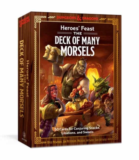 D1 Heroes' Feast: The Deck Of Many Morsels 50 Cards For Conjuri