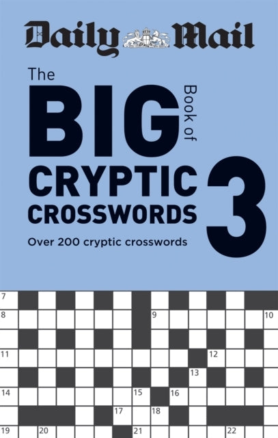 Daily Mail Big Book Of Cryptic Crosswords Volume 3 Over 200