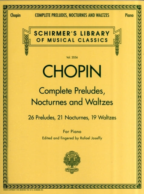 Complete Preludes, Nocturnes & Waltzes Preludes, 21 Noctu