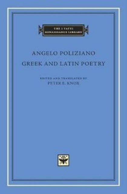 Greek and Latin Poetry