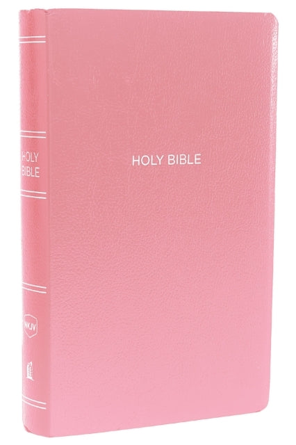 Nkjv, Gift And Award Bible, Leather-Look, Pink, Red Letter,