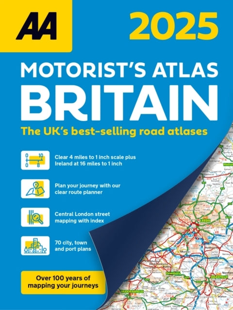 Aa Motorist'S Atlas 2025