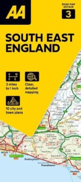 AA Road Map Britain 3: South East England