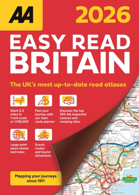 Aa Easy Read Atlas Britain 2026