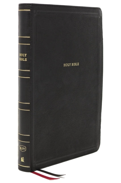 Kjv Holy Bible: Giant Print Thinline Bible, Black Leathersof