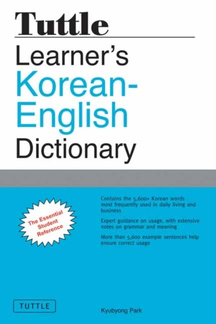 Tuttle Learner's Korean-english Dictionary