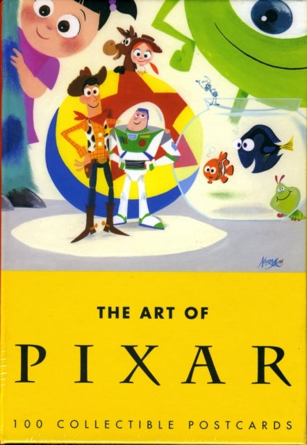 Art Of Pixar Animation Studios Postcards