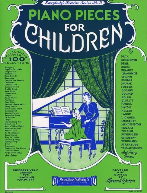 Piano Pieces For Children Efs 3